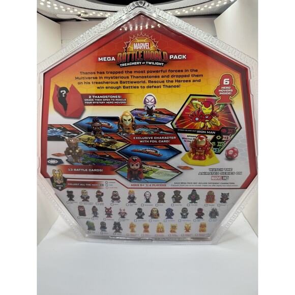 Marvel Battleworld: Series 2 Iron Man Mega Pack new (sealed). - Picture 2 of 2